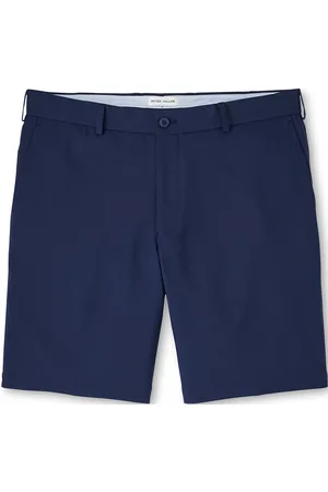Peter Millar Salem High Drape Perf Short Sport Sport Clothing Sport Shorts Sport Golf Shorts Navy