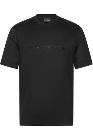 Emporio Armani T-Shirt Designers T-Kortærmet Skjorte Black