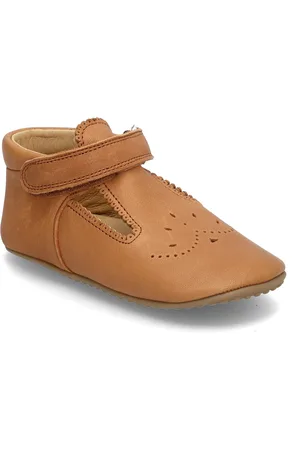 Pom Pom Beginners™ Ballerina T-Bar Slippers Hjemmesko Beige