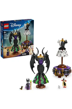 LEGO Wear Maleficents Og Cruella De Vils Kjoler Toys Toys ® Disney™ Multi/patterned