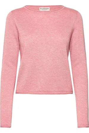 Bruun & Stengade Bs Ophelia Regular Fit Knitwear Tops Knitwear Jumpers Pink