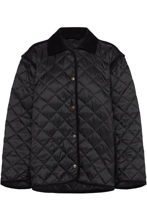 Weekday Quilted Liner Jacket Quiltet Jakke Blue