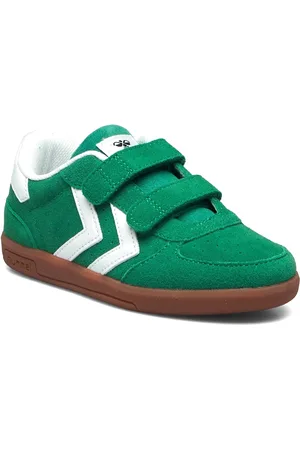 Hummel Victory Suede Ii Sport Sneakers Low-top Sneakers Green