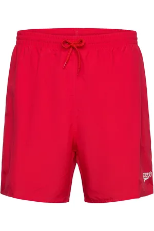 Speedo Mens Plus Essential 16" Watershort Sport Sport Clothing Sport Swimwear Sport Swim Shorts Red