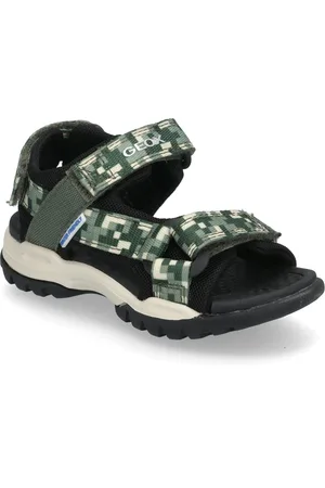Geox J Borealis Boy E Shoes Summer Shoes Sandals Green