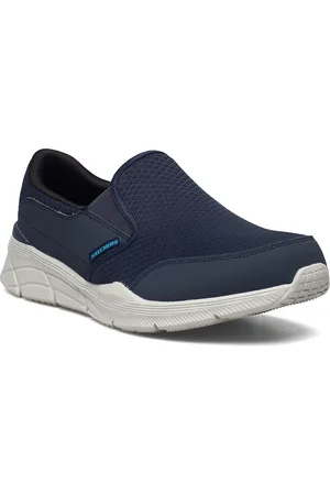 Skechers Mens Relaxed Fit Equalizer 4.0 - Persisting Low-top Sneakers Blue