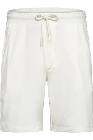 Lindbergh Shorts Terry Bottoms Shorts Sweat Shorts White