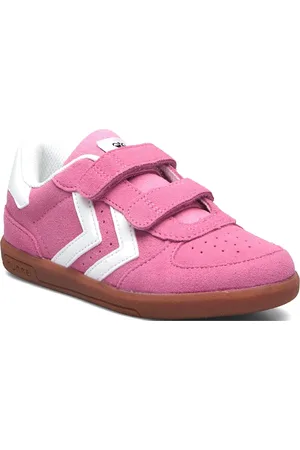 Hummel Victory Suede Ii Sport Sneakers Low-top Sneakers Pink