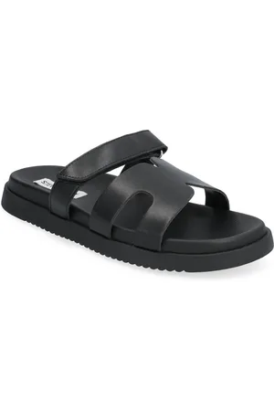 Steve Madden Missile Sandal Flade Sandaler Black