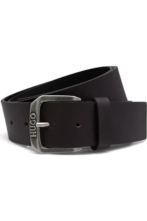 Hugo Blue Berker_Sz40 Accessories Belts Classic Belts Brown