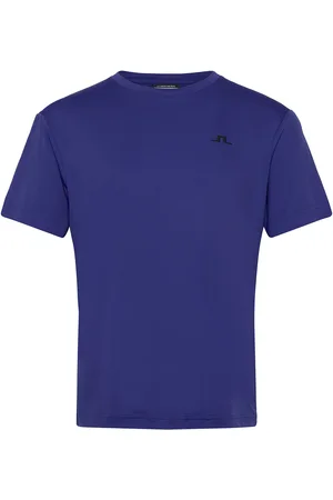 J Lindeberg Ade T-Shirt Sport Men Men Sports Clothes Sport Tops Sport T-Skjorte Blue