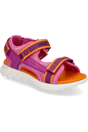 Geox J Sandal Airadyum Gi Shoes Summer Shoes Sandals Pink