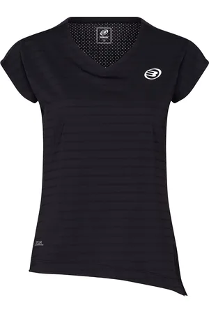 Bullpadel Adoros Sport Sport Clothing Sports Tops & T-shirts Sport T-Skjorte Black