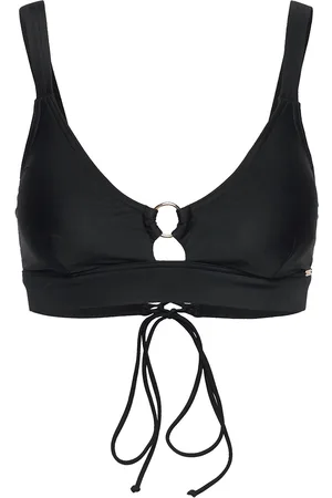 Speedo Womens Shaping Triangle Top Sport Sport Clothing Sport Swimwear Sport Bikinis Black
