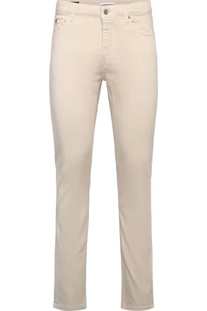 J Lindeberg Jax Lht Slim Jeans Bottoms Jeans Slim Cream