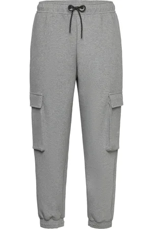Hummel Hmltech Fleece Loose Cargo Pants Sport Sport Clothing Sport Pants Sport Sweatpants Grey