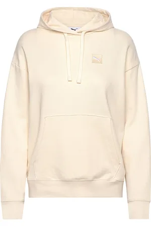 PUMA Ess Elevated Comfort Hoodie Tr Sport Sport Clothing Sport Sweatshirts & Hoodies Sport Hoodies Beige