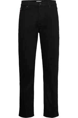J Lindeberg Cody Stay Black Reg Jeans Bottoms Jeans Regular Black