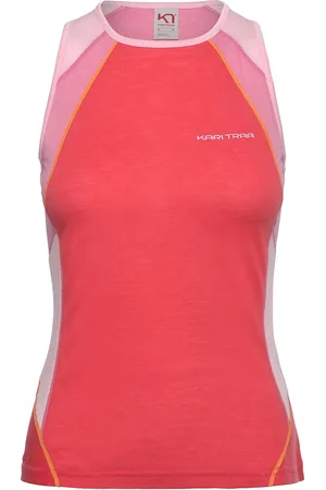 Kari Traa Alma Tank Sport Sport Clothing Sports Tops & T-shirts Sport Tank Tops Coral