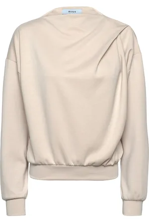 Minus Msvendea Sweat Tops Sweatshirts & Hoodies Sweatshirts Beige