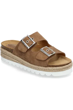 Sweeks Sonja Shoes Sandals Flat Sandals Brown
