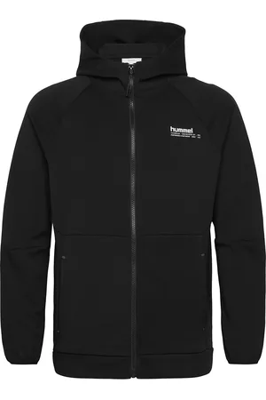 Hummel Hmltech Fleece Regular Zip Hoodie Sport Men Sport Clothing Sport Sweatshirts & Hoodies Sport Hoodies Black