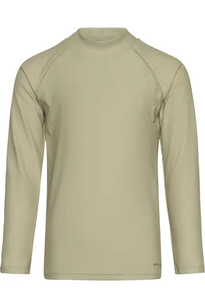 Mini A Ture Matgani Uv T-Shirt. Grs Swimwear Swim Tops Green