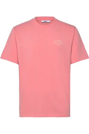Nikben Palm Tree Cult Tee Designers T-Kortærmet Skjorte Pink