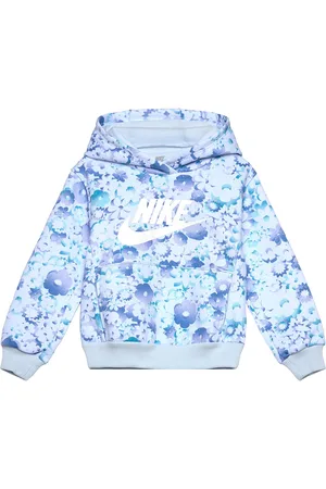 Nike Nkg Flow-Ral Aop Pull Over Hoo Sport Sweatshirts & Hoodies Hoodies Blue