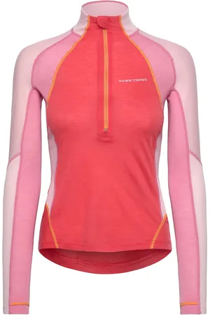 Kari Traa Alma Hz Sport Sport Clothing Sport Fleeces & Midlayers Coral