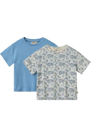 WHEAT 2 T-Shirt S/S Ella Tops T-Kortærmet Skjorte Multi/patterned
