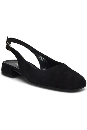 Gabor Slingback Shoes Slingbacks Flat Slingbacks Black