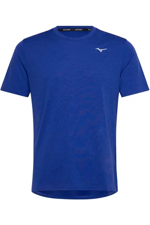 Mizuno Impulse Core Tee Sport Men Sports Clothes Sport Tops Sport T-Skjorte Blue