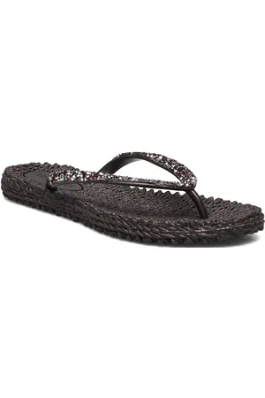 Ilse Jacobsen Flip Flop With Rhinest S Shoes Summer Shoes Sandals Flip Flops Black