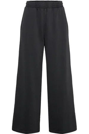 Weekday Loose Fit Terry Sweatpants Bottoms Sweatpants Grey