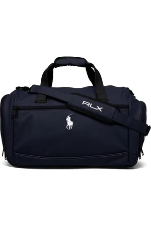 Ralph Lauren Embroidered Logo Golf Boston Bag Sport Sport Training Bags Sport Gym Bags Navy