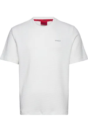 HUGO BOSS Austin T-Shirt Tops T-Kortærmet Skjorte White