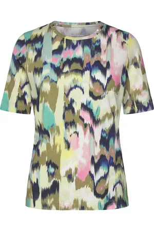 Gerry Weber T-Shirt 3/4 Sleeve Tops T-shirts & Tops Short-sleeved Green