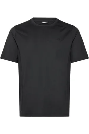 J Lindeberg Tomas T-Shirt Sport Men Men Sports Clothes Sport Tops Sport T-Skjorte Black