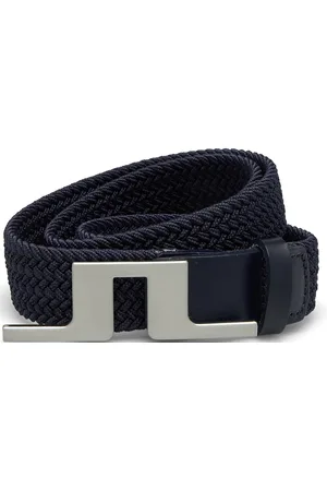 J Lindeberg Lykke Braided Belt Sport Women Sport Accessories Sport Belts Navy