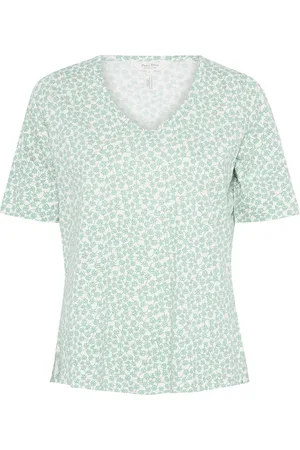 Part Two Curliapw Ts Tops T-shirts & Tops Short-sleeved Green