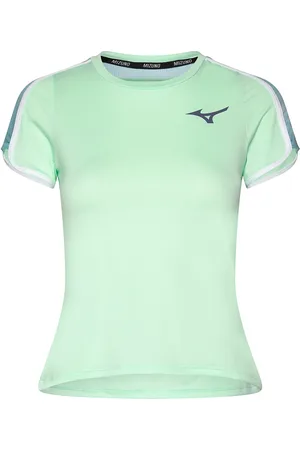 Mizuno Frontier Tee Sport Sport Clothing Sports Tops & T-shirts Sport T-Skjorte Green