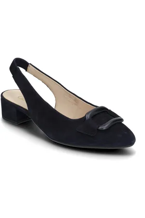 Gabor Slingback Shoes Slingbacks Flat Slingbacks Black