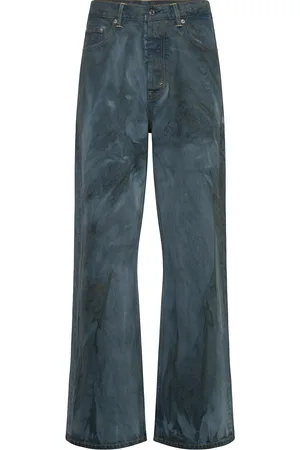 Hope Criss Jeans Ocean Blue Tie Dye Designers Trousers Casual Blue