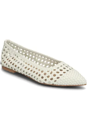 Steve Madden Saxton Ballerina Ballerinasko Ballerinaer White