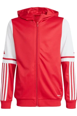 adidas Sq25 Hood Y Sport Sweatshirts & Hoodies Sweatshirts Red