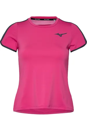 Mizuno Frontier Tee Sport Sport Clothing Sports Tops & T-shirts Sport T-Skjorte Pink