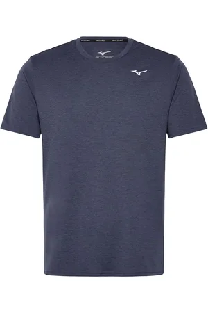 Mizuno Impulse Core Tee Sport Men Sports Clothes Sport Tops Sport T-Skjorte Navy