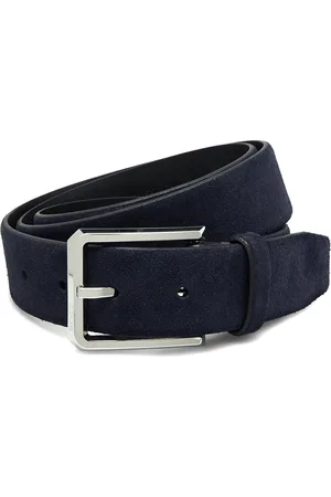 HUGO BOSS Caleb-Sd_Sz35 Designers Belts Classic Belts Navy