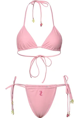 Juicy Couture Taihiti Triangle Bikini Bikini Pink